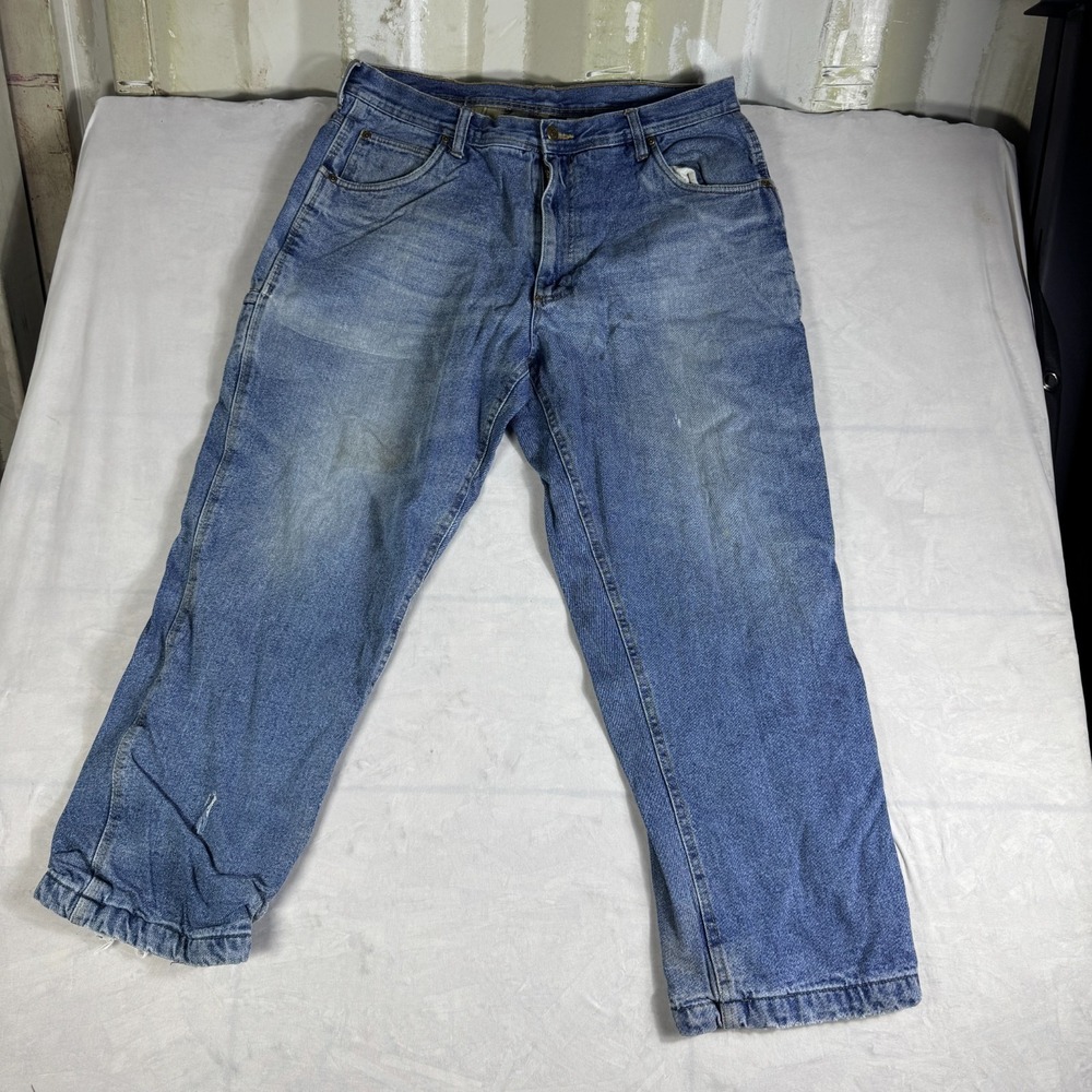 Vintage Lakin & McKey Trading Co.‎ Mens Straight Leg Jeans Blue Denim 38x30